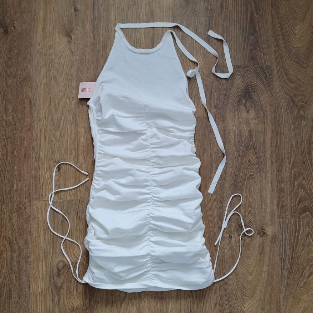 NWOT!  Missguided halter top mini-dress size 6